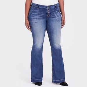 Torrid Retro Inspired Flare Jeans